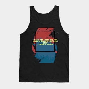 quote Thomas Edison Tank Top